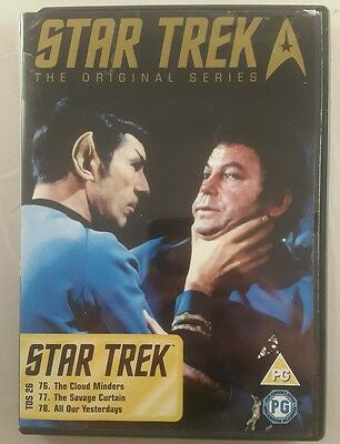 STAR TREK THE ORIGINAL SERIES DISC 26 EPS. 76,77,78 DVD NM