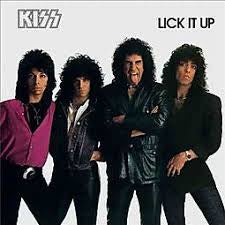 KISS-LICK IT UP LP VG+ COVER EX