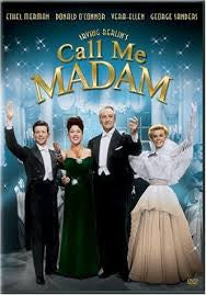 CALL ME MADAM DVD REGION 1 VG+