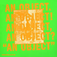 NO AGE-AN OBJECT LP NM COVER VG+