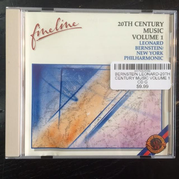 BERNSTEIN LEONARD-20TH CENTURY MUSIC VOLUME 1 CD G