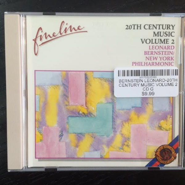 BERNSTEIN LEONARD-20TH CENTURY MUSIC VOLUME 2 CD VG