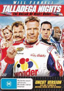 TALLADEGA NIGHTS THE BALLAD OF RICKY BOBBY DVD VG+