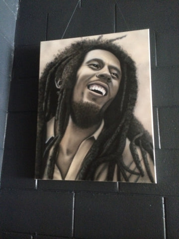 MARLEY BOB-AIRBRUSHED PORTRAIT