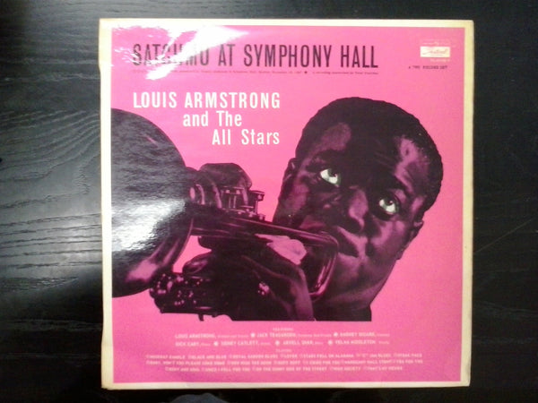 ARMSTRONG LOUIS-SATCHMO AT SYMPHONY HALL 2LP VG  VGPLUS