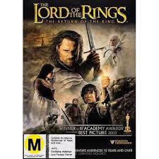 LORD OF THE RINGS-THE RETURN OF THE KING 2DVD VG+