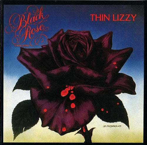 THIN LIZZY-BLACK ROSE CD VG