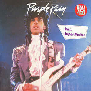 PRINCE-PURPLE RAIN 12" VG COVER VG
