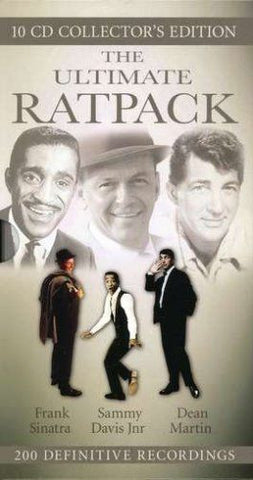 RATPACK THE-THE ULTIMATE RAT PACK 10 CD COLLECTOR'S EDITION VG