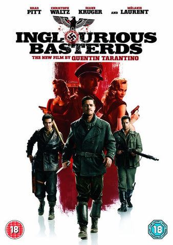 INGLOURIOUS BASTERDS DVD VG+