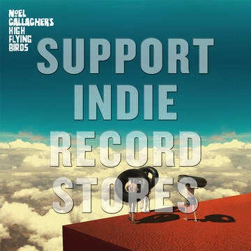GALLAGHER NOEL'S HIGH FLYING BIRDS-WAIT & RETURN TEAL VINYL 12" *NEW*