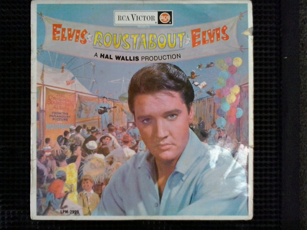 PRESLEY ELVIS-ROUSTABOUT LP G COVER G