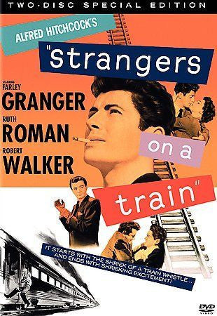 STRANGERS ON A TRAIN 2DVD REGION 1 VG