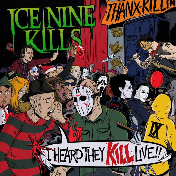 ICE NINE KILLS-I HEARD THEY KILL LIVE!! 2LP *NEW* was $54.99 now...