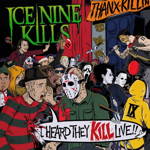 ICE NINE KILLS-I HEARD THEY KILL LIVE!! 2LP *NEW* was $54.99 now...