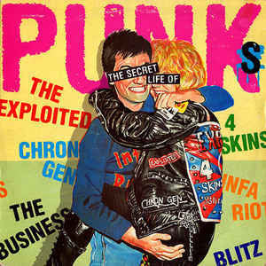 SECRET LIFE OF PUNKS-VARIOUS ARTISTS LP VG COVER VG