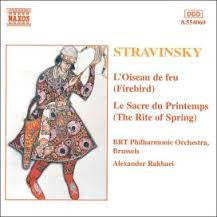 STRAVINSKY-RITE OF SPRING/ FIREBIRD RAHBARI CD *NEW*