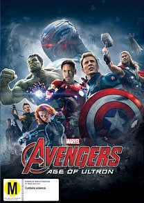 AVENGERS:AGE OF ULTRON REGION 2 DVD VG