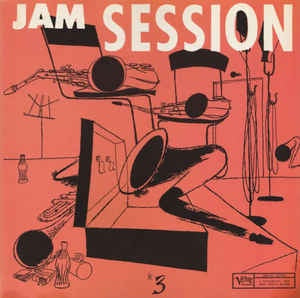 NORMAN GRANZ JAM SESSION #3-VARIOUS ARTISTS LP VG+ COVER  VG+