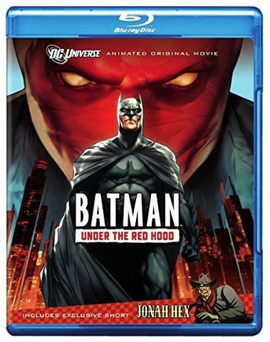 BATMAN UNDER THE RED HOOD BLU RAY VG+