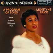 PRICE LEONTYNE-A PROGRAM OF SONG CD VG