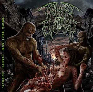 KATALEPSY / FLESHROT / BLUNT FORCE TRAUMA-TRIUMPH OF EVILUTION CD VG+