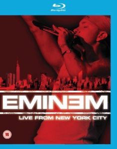 EMINEM-LIVE FROM NEW YORK CITY BLURAY VG