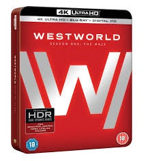 WESTWORLD-SEASON ONE: THE MAZE 4K ULTRA HD + 6BLURAY VG+