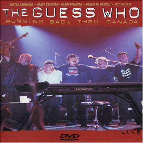 GUESS WHO THE-RUNNING BACK THRU CANADA DVD VG+