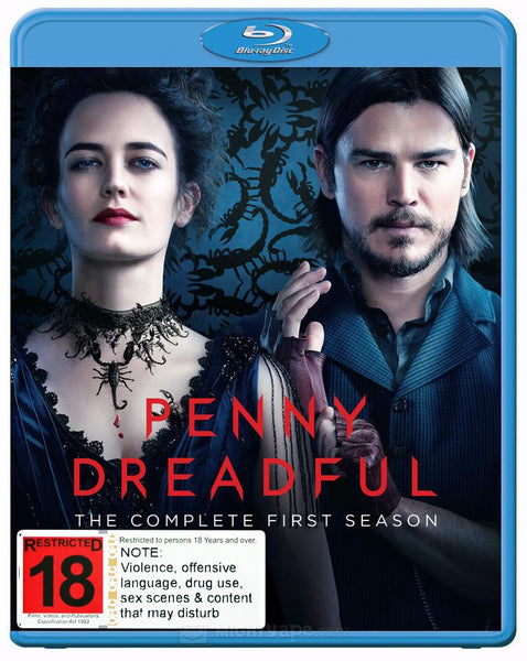 PENNY DREADFUL FIRST SEASON 3BLURAY VG