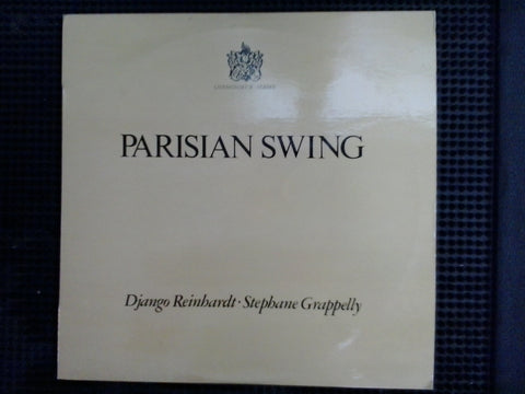 REINHARDT DJANGO STEPHANE GRAPPELLY-PARISIAN SWING LP NM COVER VG+