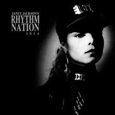 JACKSON JANET-RHYTHM NATION VG COVER VG+