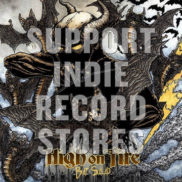 HIGH ON FIRE-BAT SALAD 12" BLACK/ GREEN SPLATTER VINYL 12" EP *NEW*