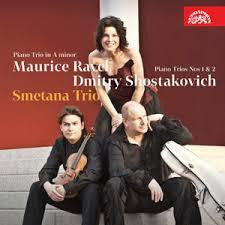 RAVEL SHOSTAKOVICH COMPLETE PIANO TRIOS SMETANA TRIO CD *NEW*