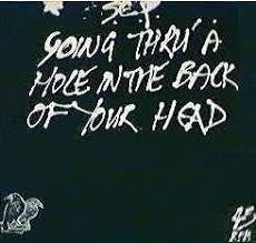 SCORCHED EARTH POLICY-GOING THRU' A HOLE IN THE BACK OF YOUR HEAD 12" EP VG+ COVER VG