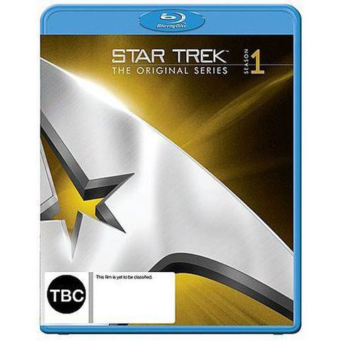 STAR TREK THE ORIGINAL SERIES SEASON 1 7BLURAY VG