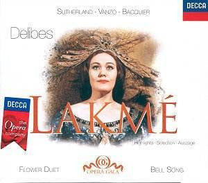 DELIBES LEO-LAKME HIGHLIGHTS CD VG