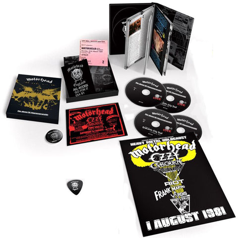 MOTORHEAD-NO SLEEP 'TIL HAMMERSMITH 4CD BOX SET *NEW*
