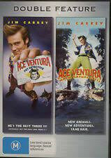 ACE VENTURA PET DETECTIVE & WHEN NATURE CALLS 2DVD VG