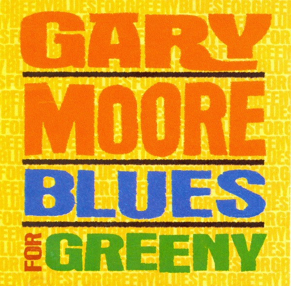 MOORE GARY-BLUES FOR GREENY CD VG+