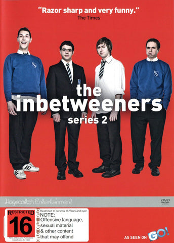 INBETWEENERS THE SERIES TWO DVD VG