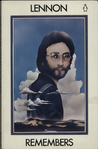 LENNON REMEMBERS-JANN WENNER BOOK VG