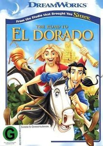 ROAD TO EL DORADO DVD VG+