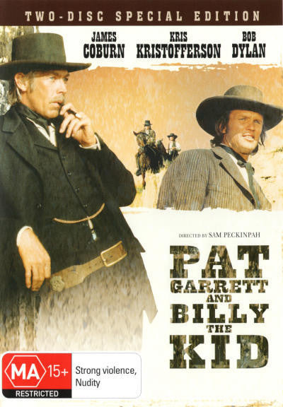 PAT GARRETT & BILLY THE KID - REGION 2 2DVD NM