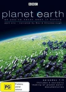 PLANET EARTH PART 1 REGION 4 2DVD VG