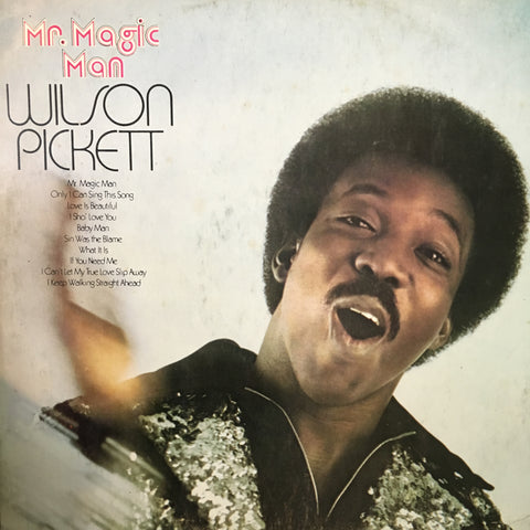 PICKETT WILSON-MR. MAGIC MAN LP VG+ COVER VG
