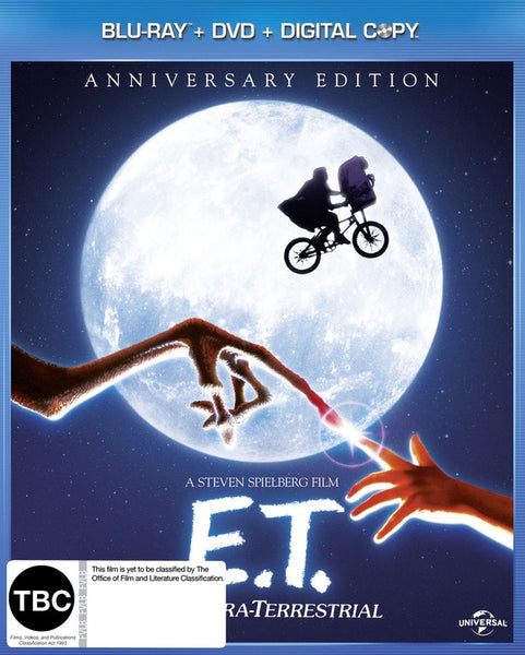 ET THE EXTRA-TERRESTRIAL BLURAY + DVD VG