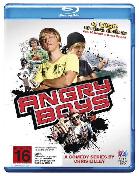 ANGRY BOYS 4BLURAY VG+