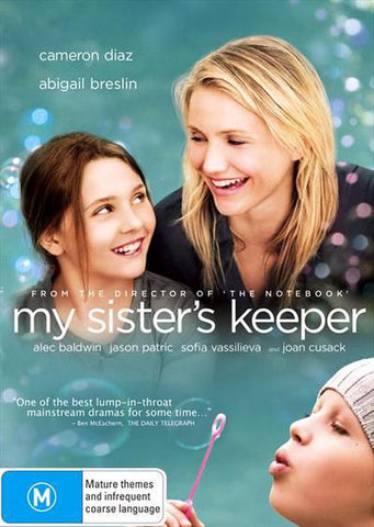 MY SISTER'S KEEPER DVD VG