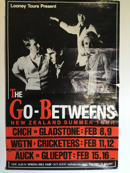 THE GO-BETWEENS ORIGINAL TOUR POSTER